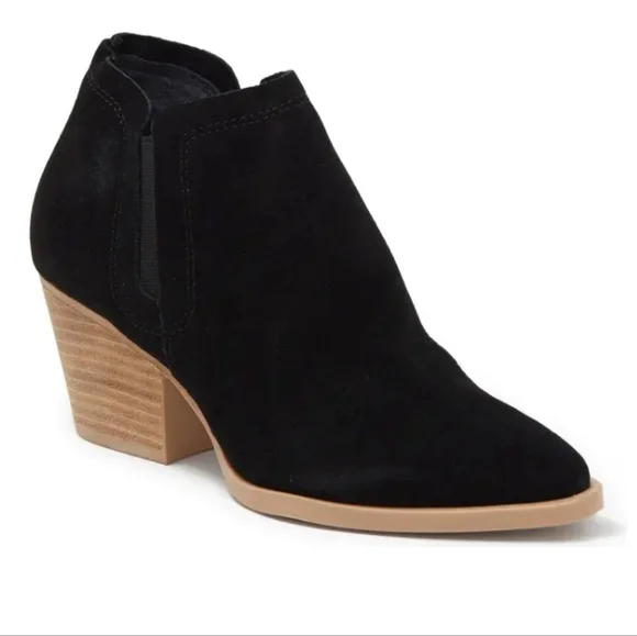 Ankle Booties Dolce Vita Black Wedge Booties Dolce Vita Hilde